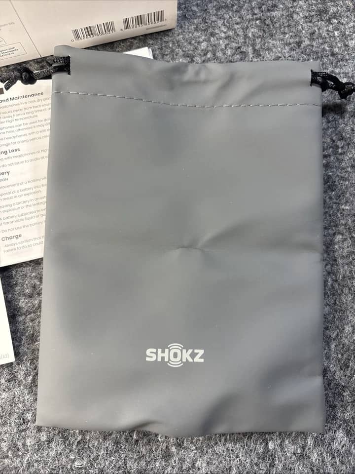 Shokz S803 Headphones & Earbuds Black New