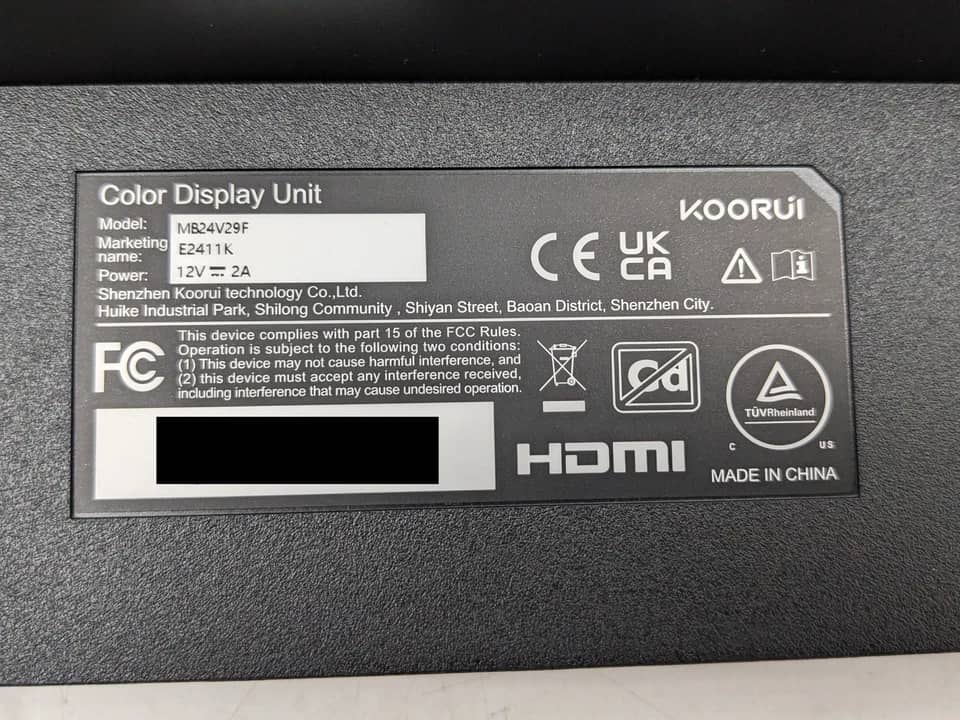 KOORUI E2411K Monitors New