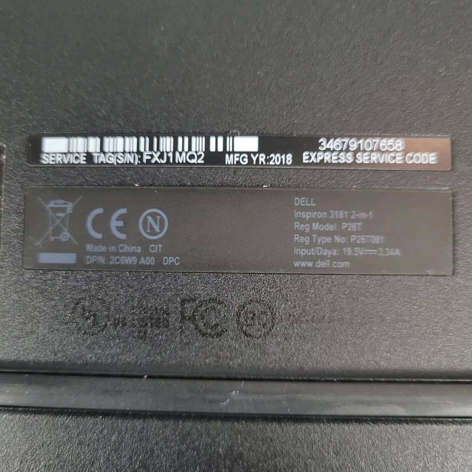 Dell Inspiron 3181 Computers