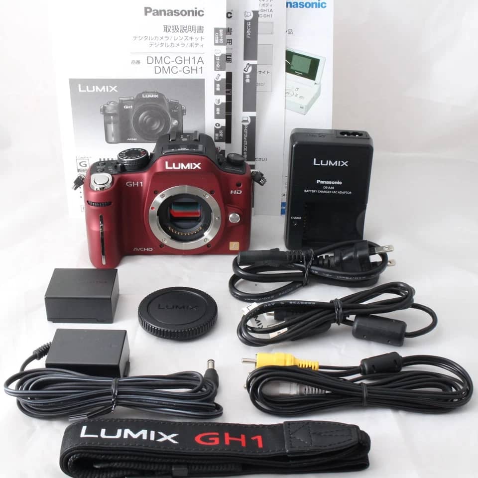 Panasonic LUMIX GH1 Digital Cameras Black New Body Only