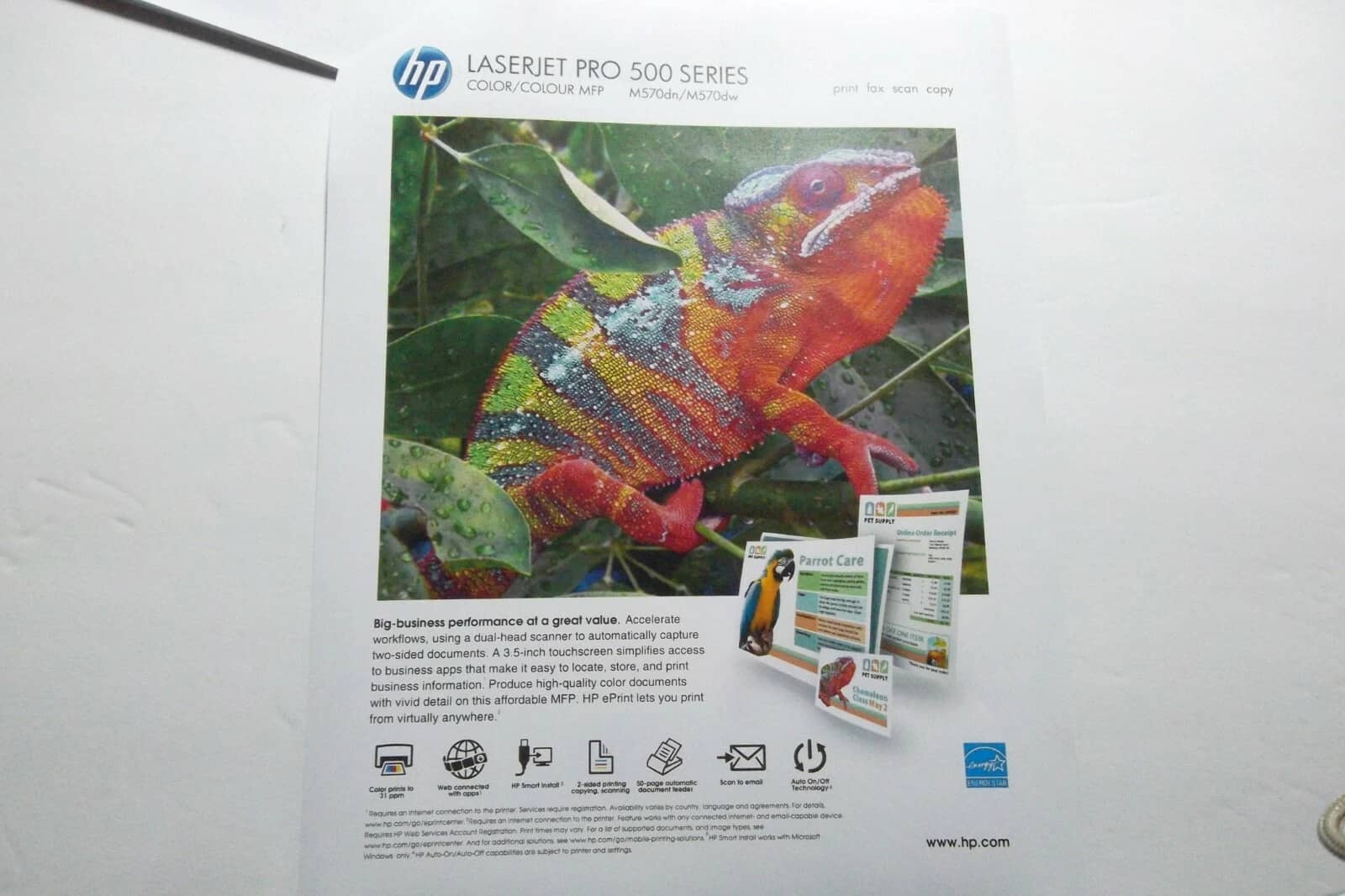 HP LaserJet Enterprise 500 Color MFP M570dn Printers Used - Good