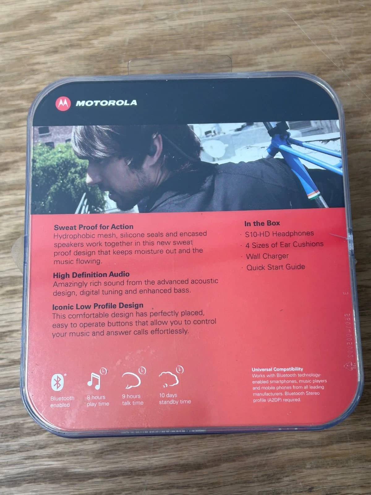 Motorola S10-HD Headphones & Earbuds Black New