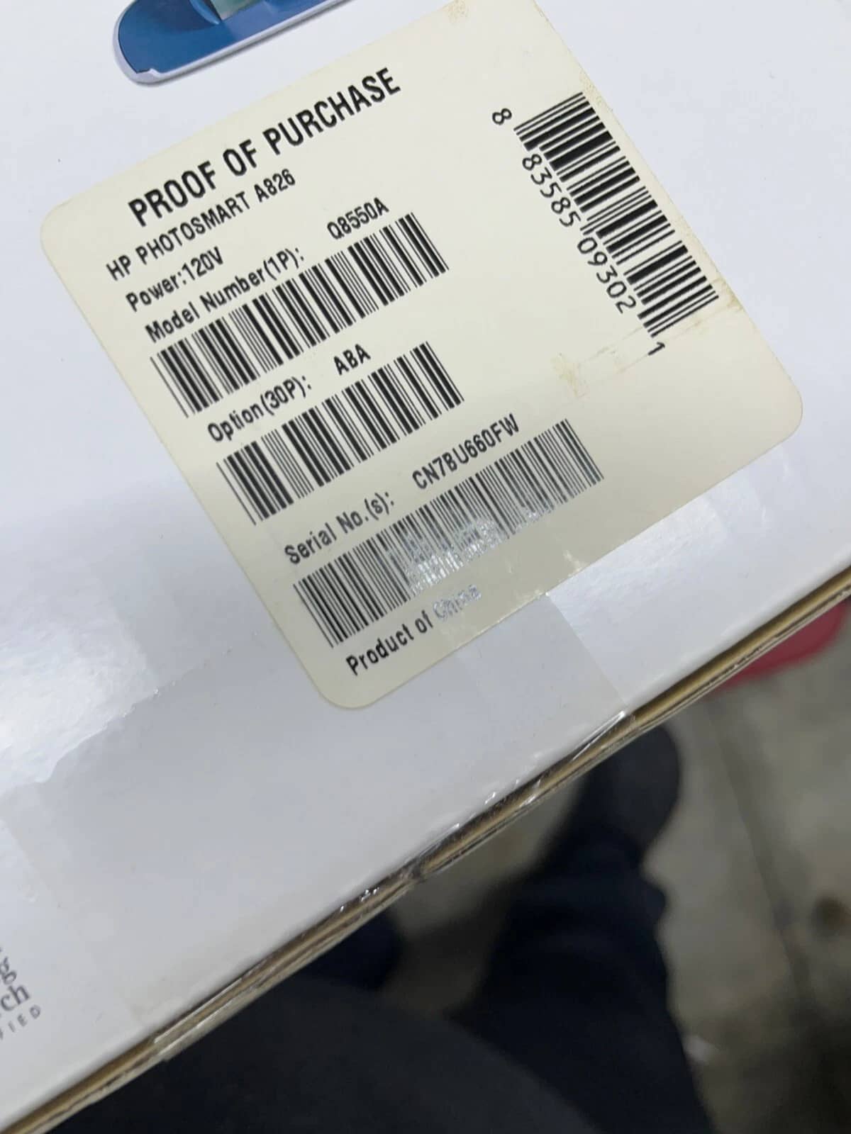 HP A826 Printers New