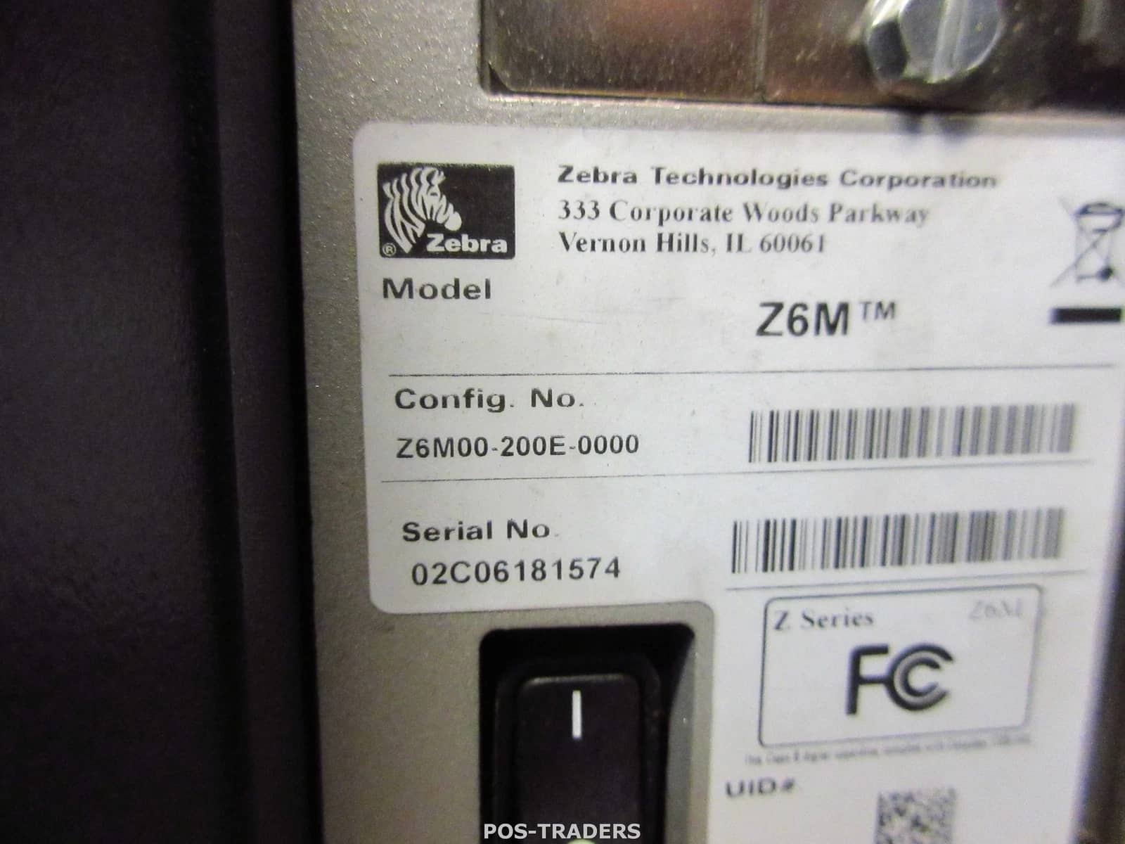 Zebra Z6M Plus Printers New