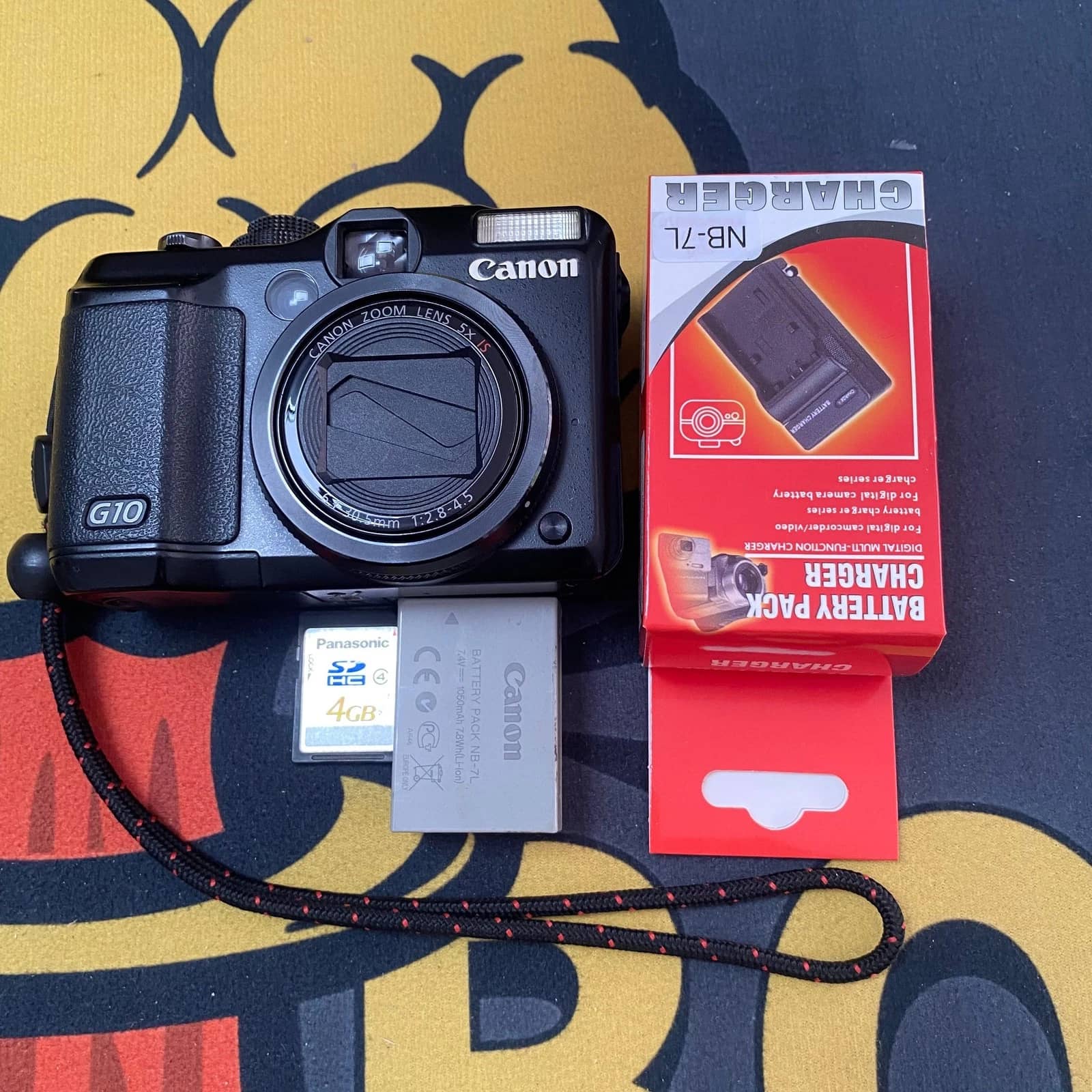 Canon PowerShot G10 Digital Cameras Black Used - Good Body Only