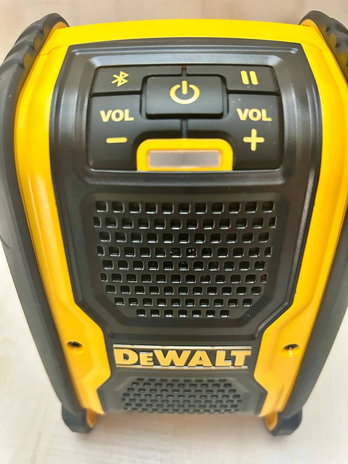 DEWALT DCR006 Portable Bluetooth Speakers Yellow Refurbished - Excellent