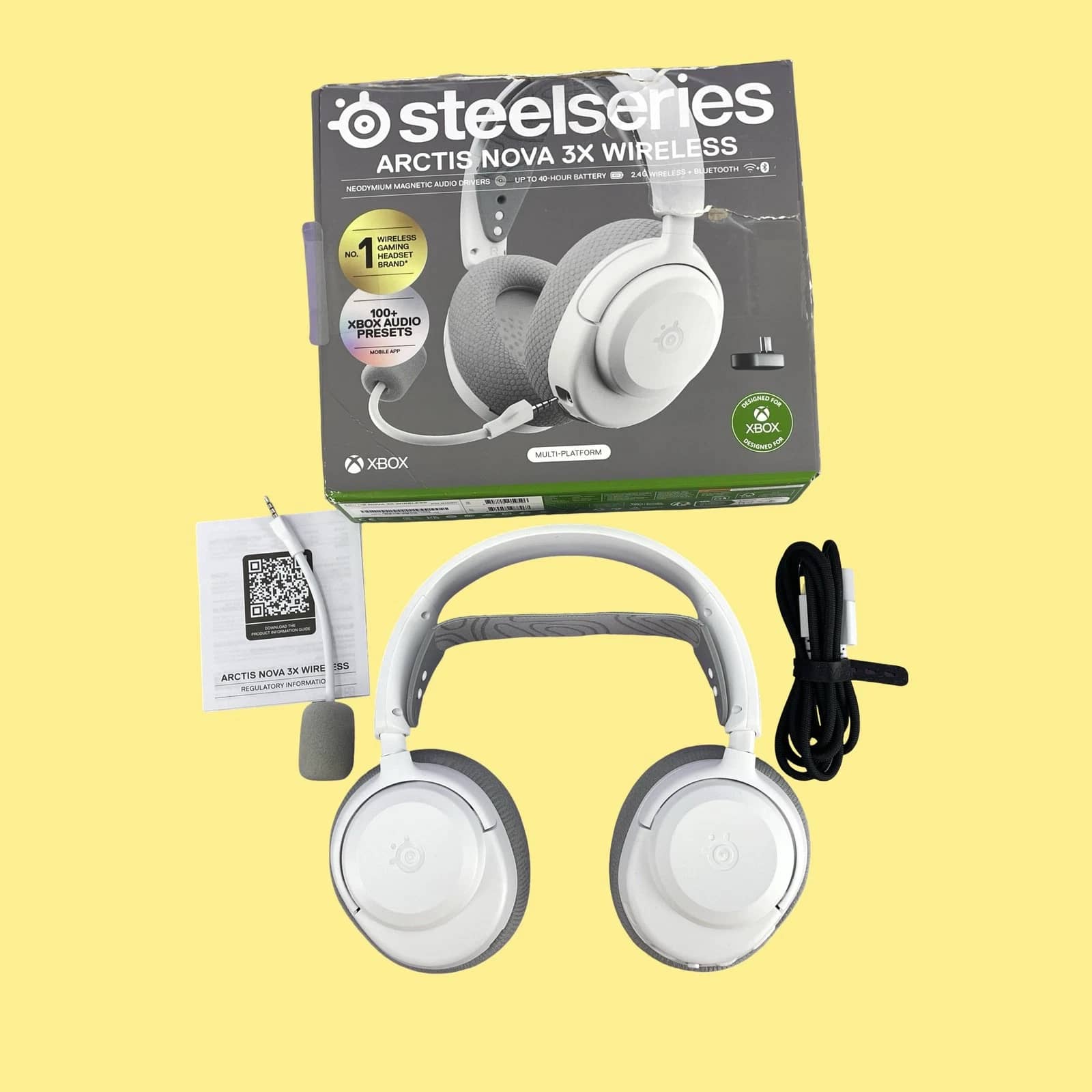 SteelSeries Arctis Nova 3 Headphones & Earbuds Purple New
