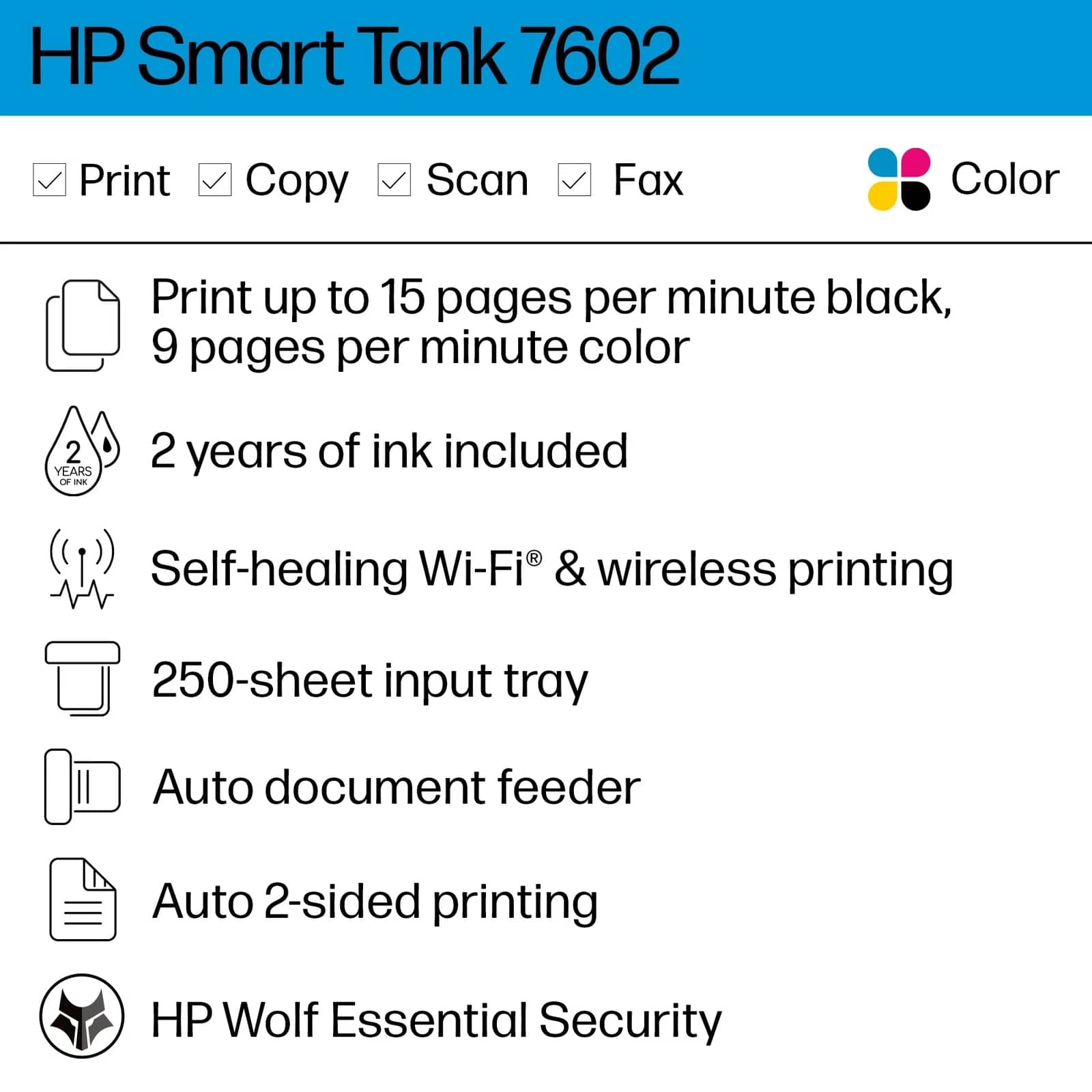 HP 7602 Printers Used - Good