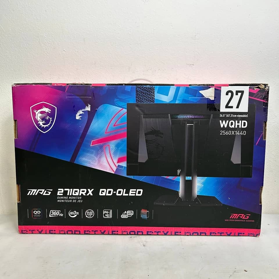 MSI MAG 271QPX QD-OLED Monitors