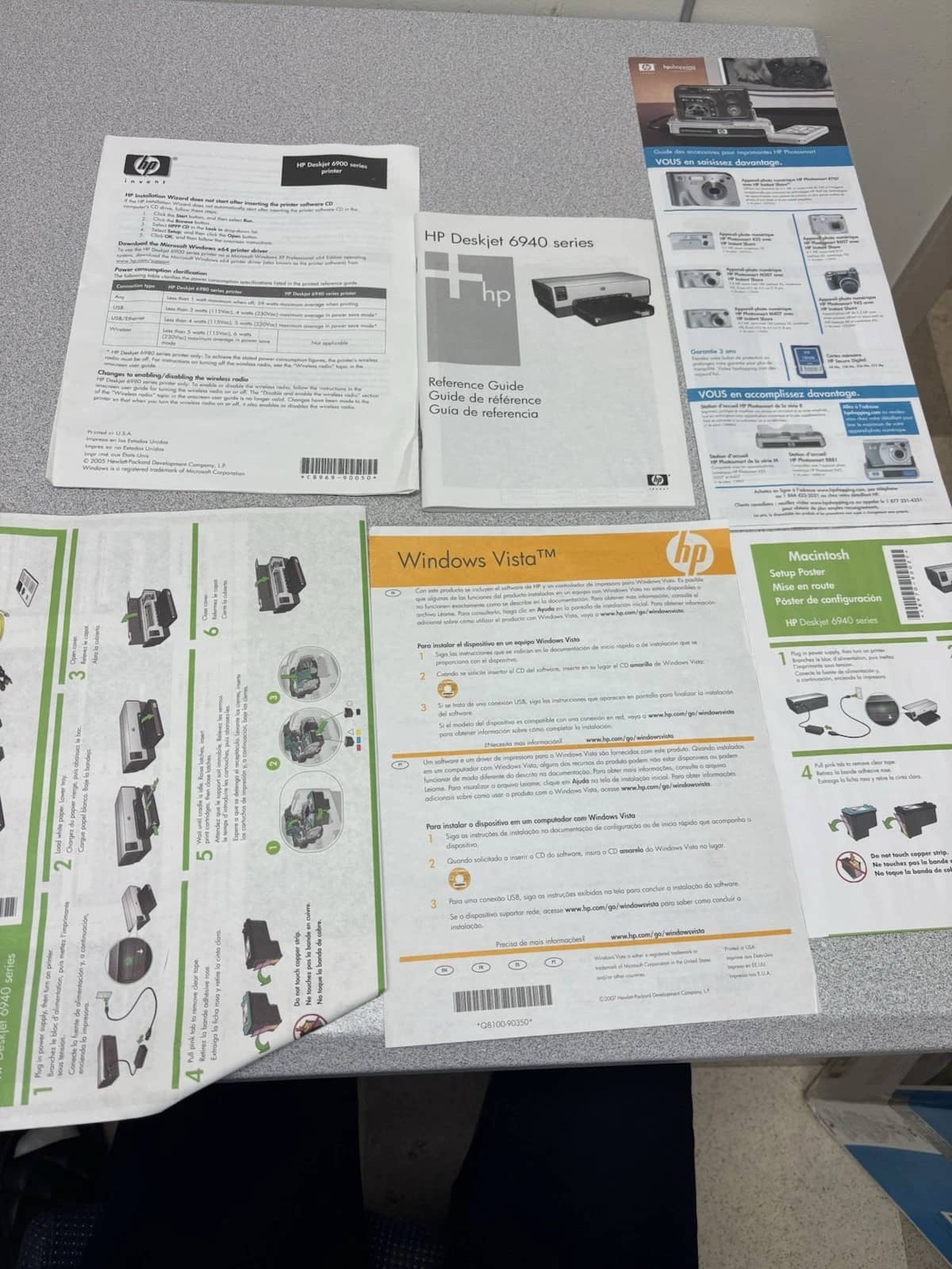 HP Deskjet 6940 Printers Used - Good