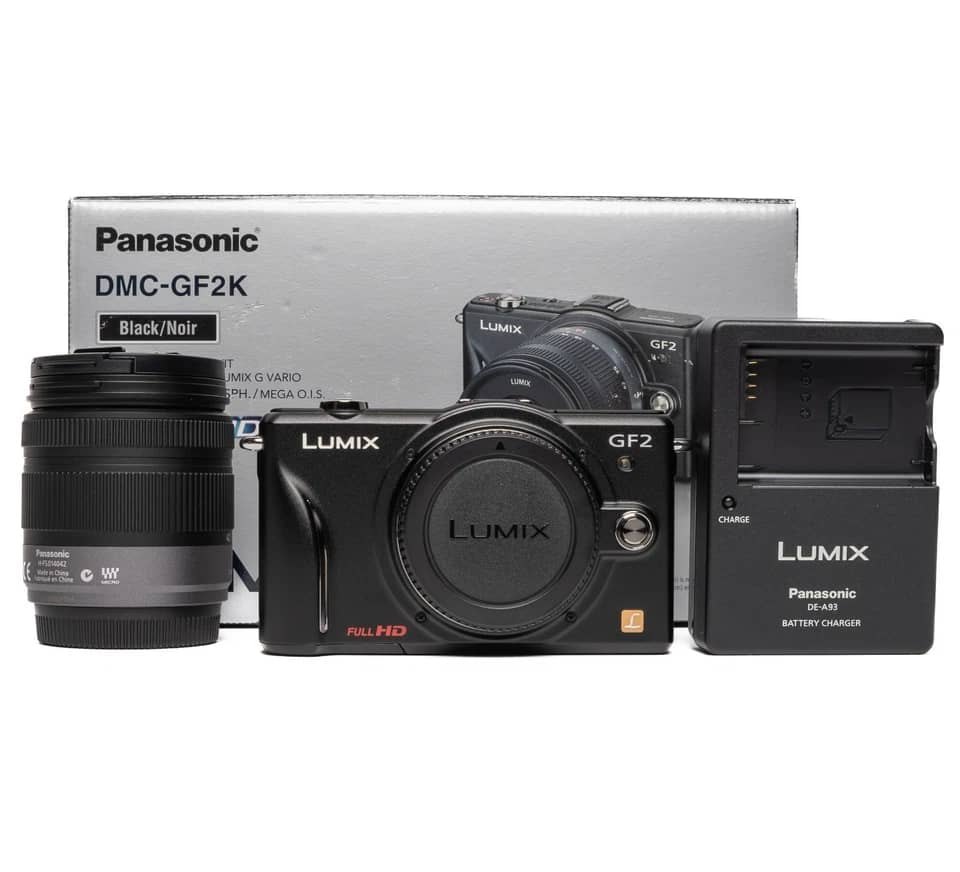 Panasonic LUMIX GF2 Digital Cameras White New Body Only