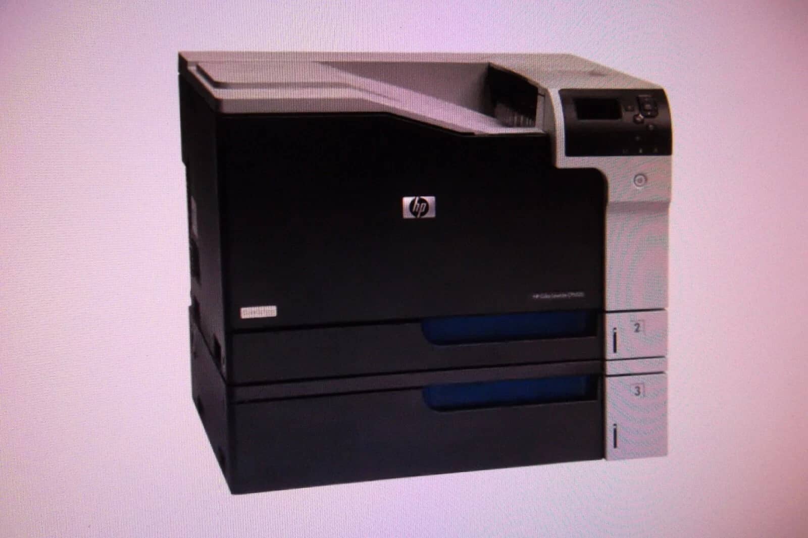 HP LaserJet Enterprise CP5525dn Color Printers Used - Good