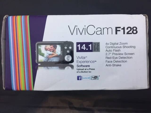 Vivitar F128 Digital Cameras Blue New Body Only