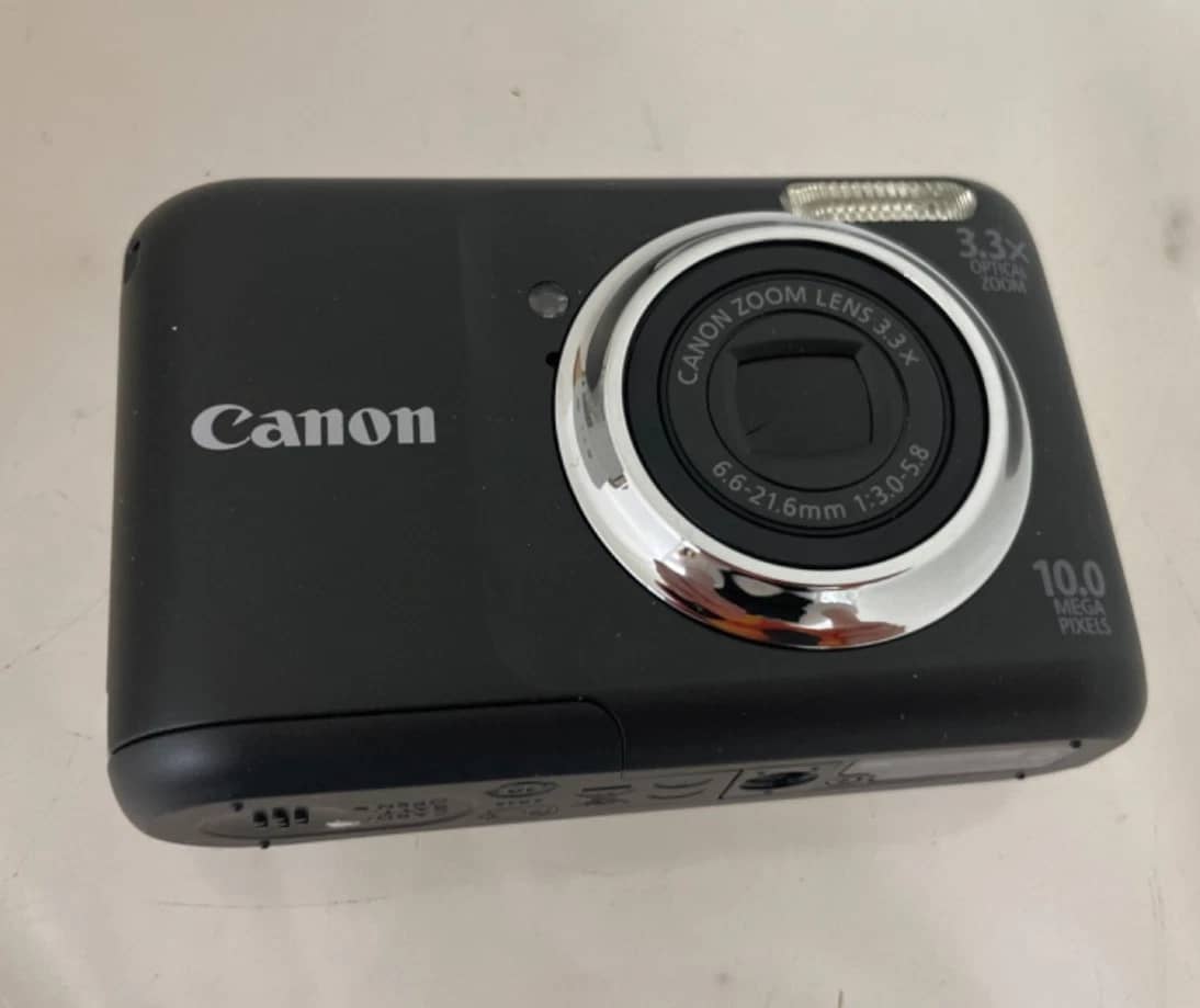Canon A800 Digital Cameras Black Used - Good Body Only