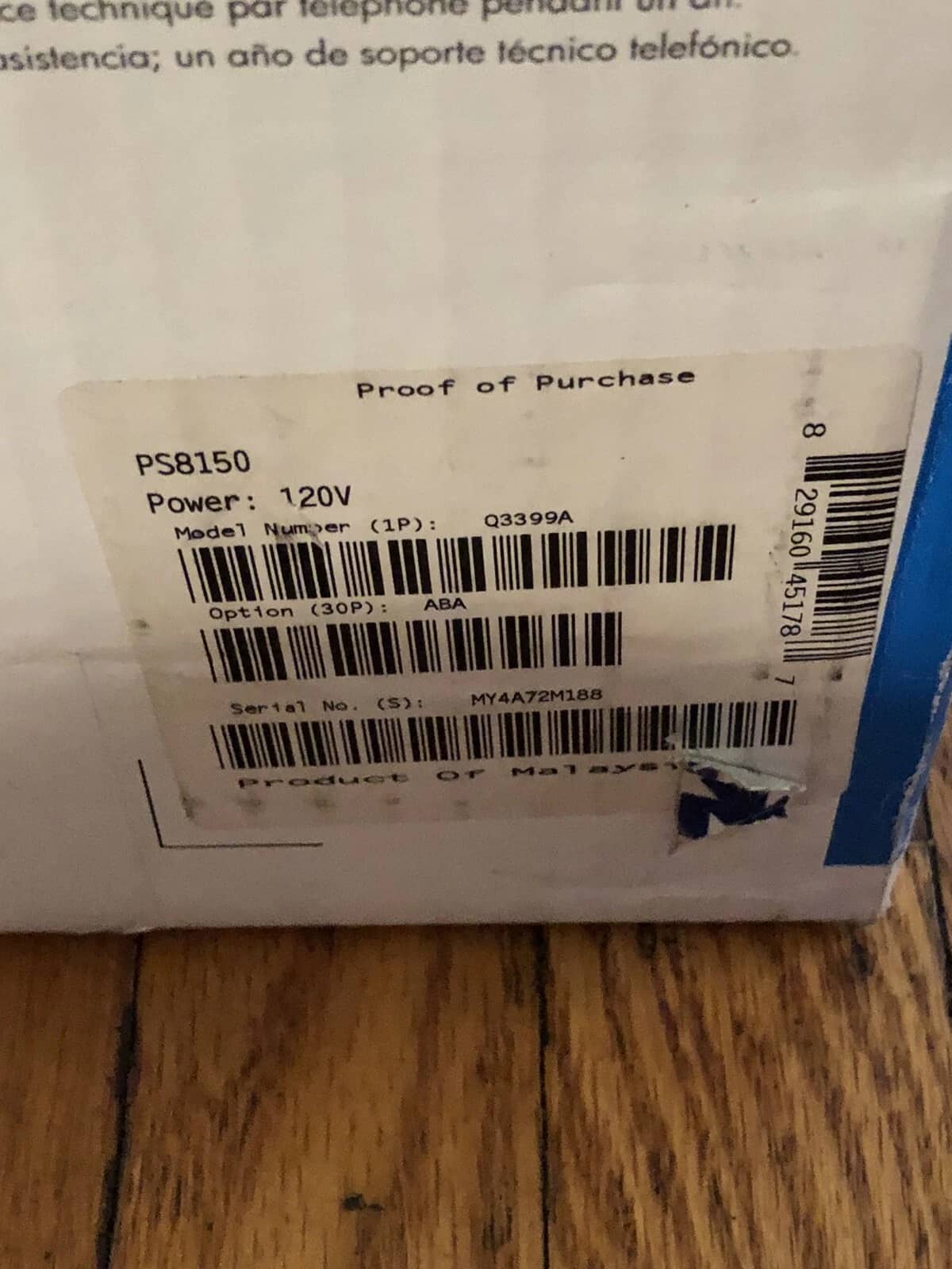 HP Photosmart 8150 Printers New