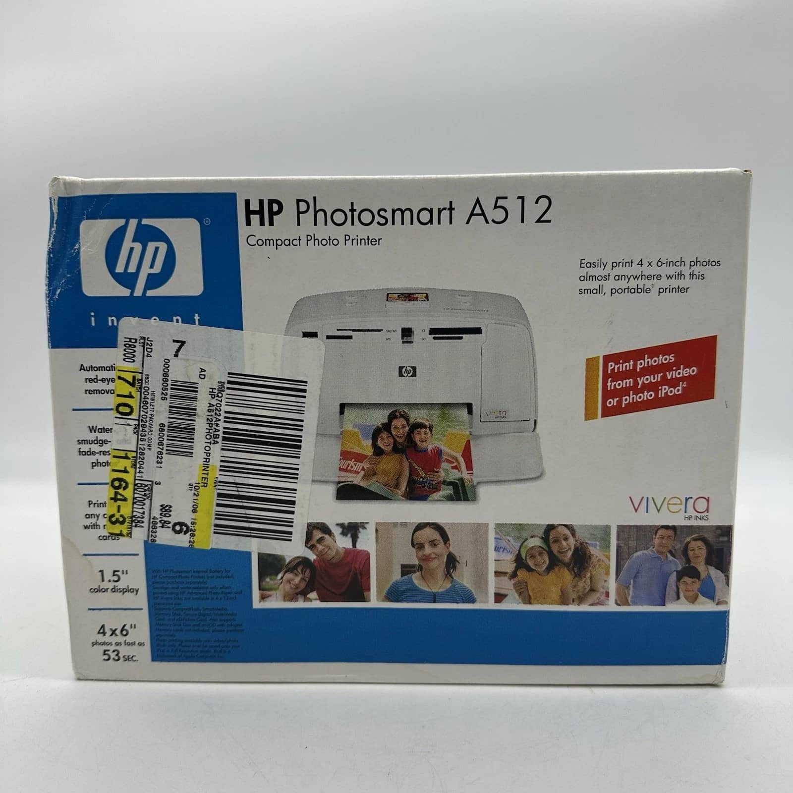 HP Photosmart A512 Printers New