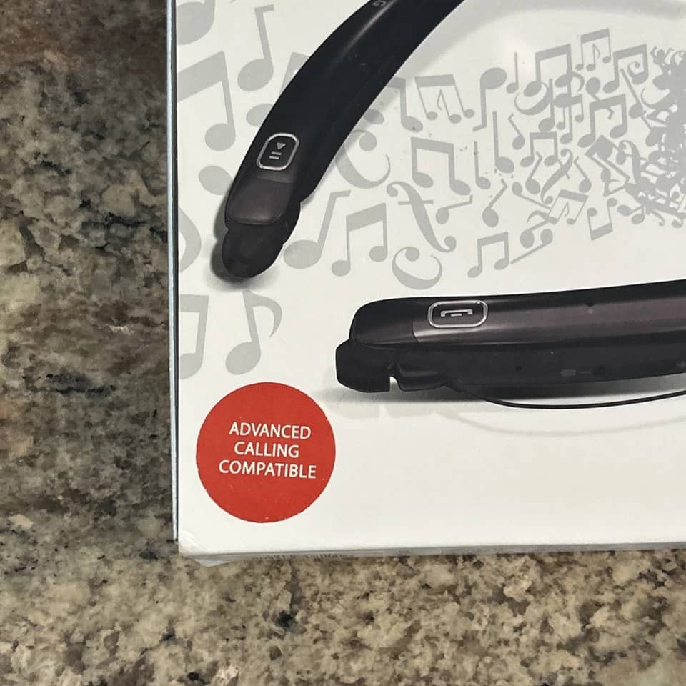 LG HBS-760 Headphones & Earbuds Black Used - Good
