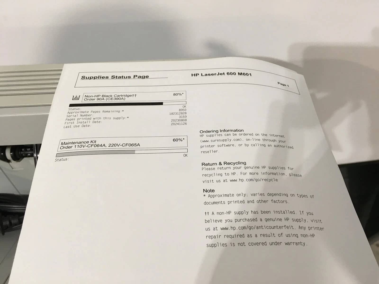 HP CE989A Printers Used - Good