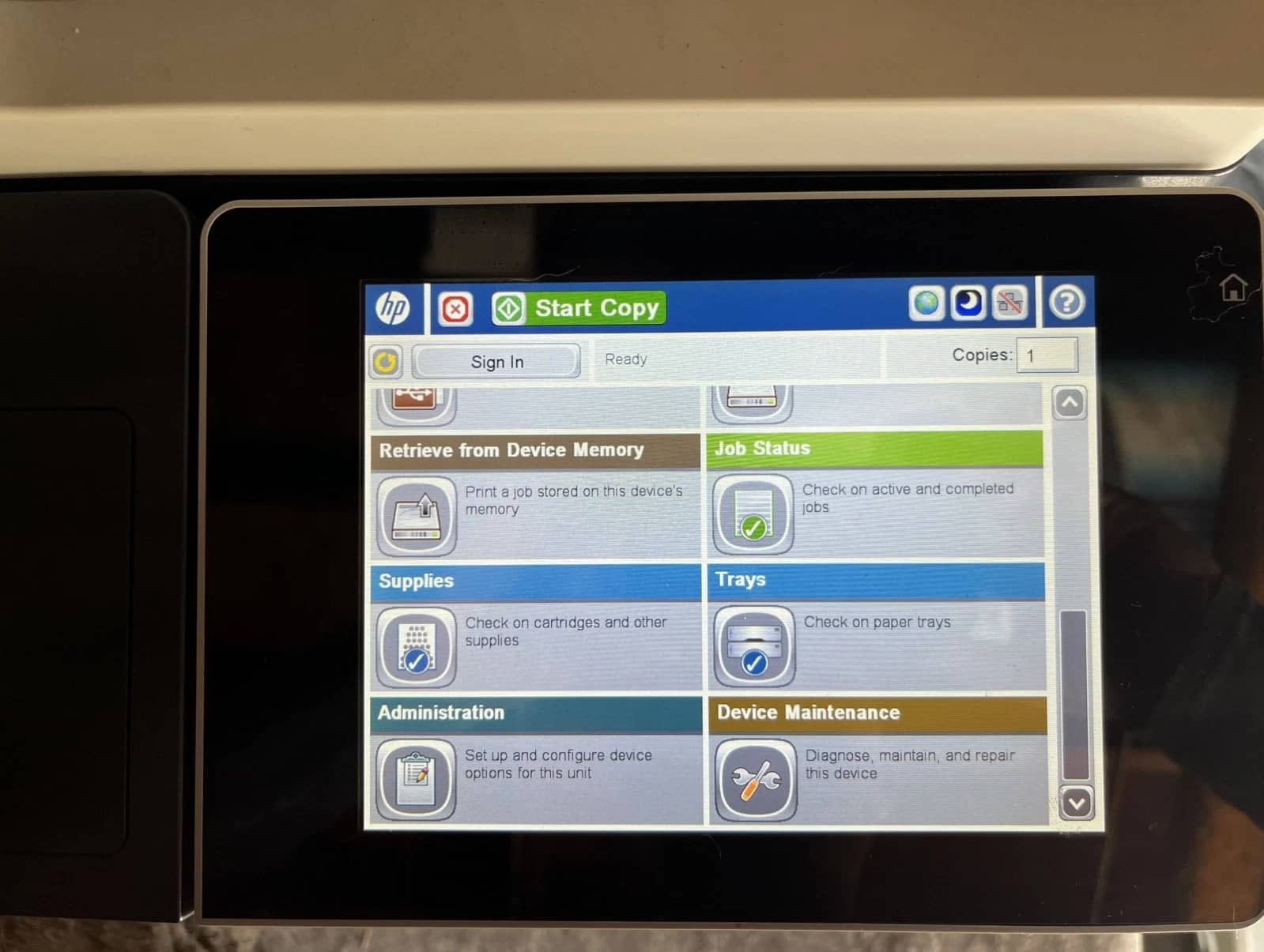HP CF116A Printers Used - Good
