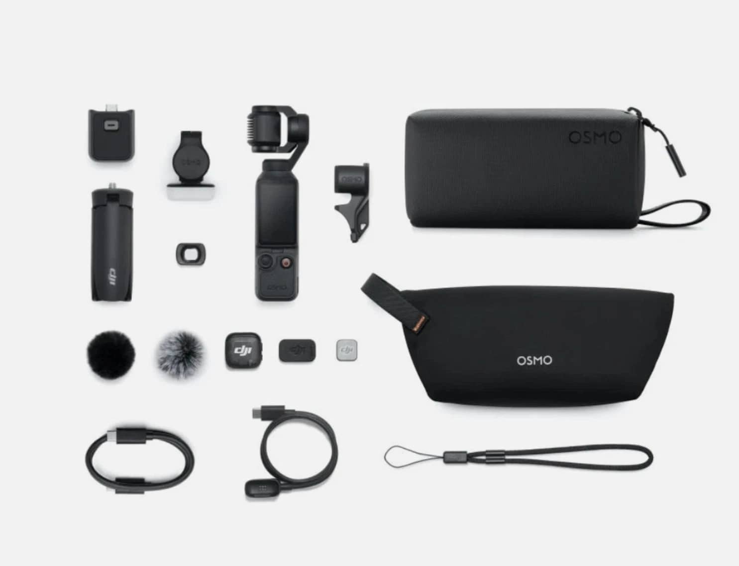 DJI Osmo Pocket 4 Digital Cameras Black New Body Only