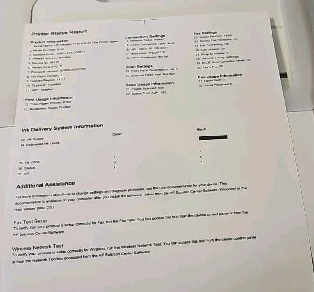 HP OfficeJet 5746 Printers Used - Good