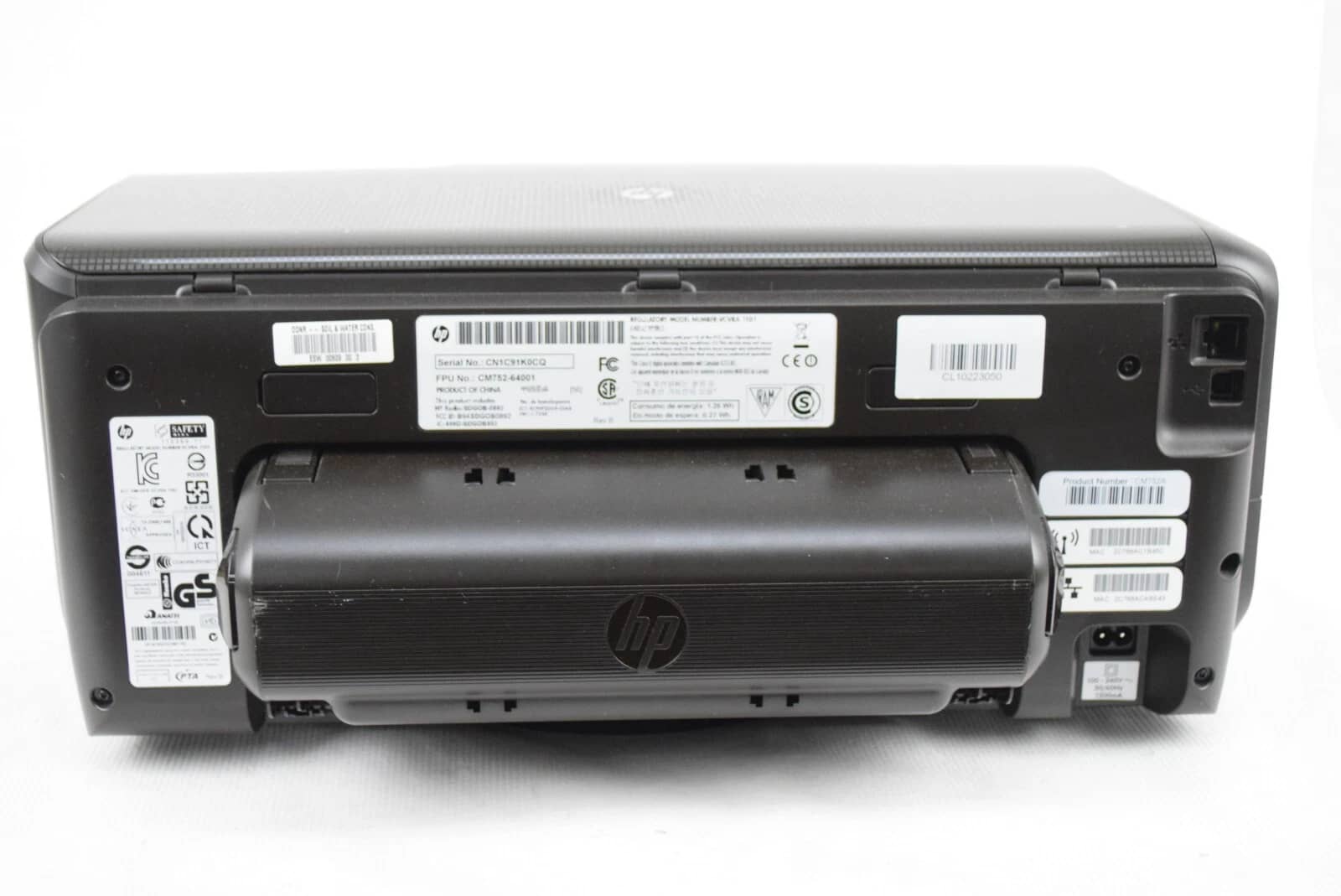 HP VCVRA-1101 Printers For parts or not working