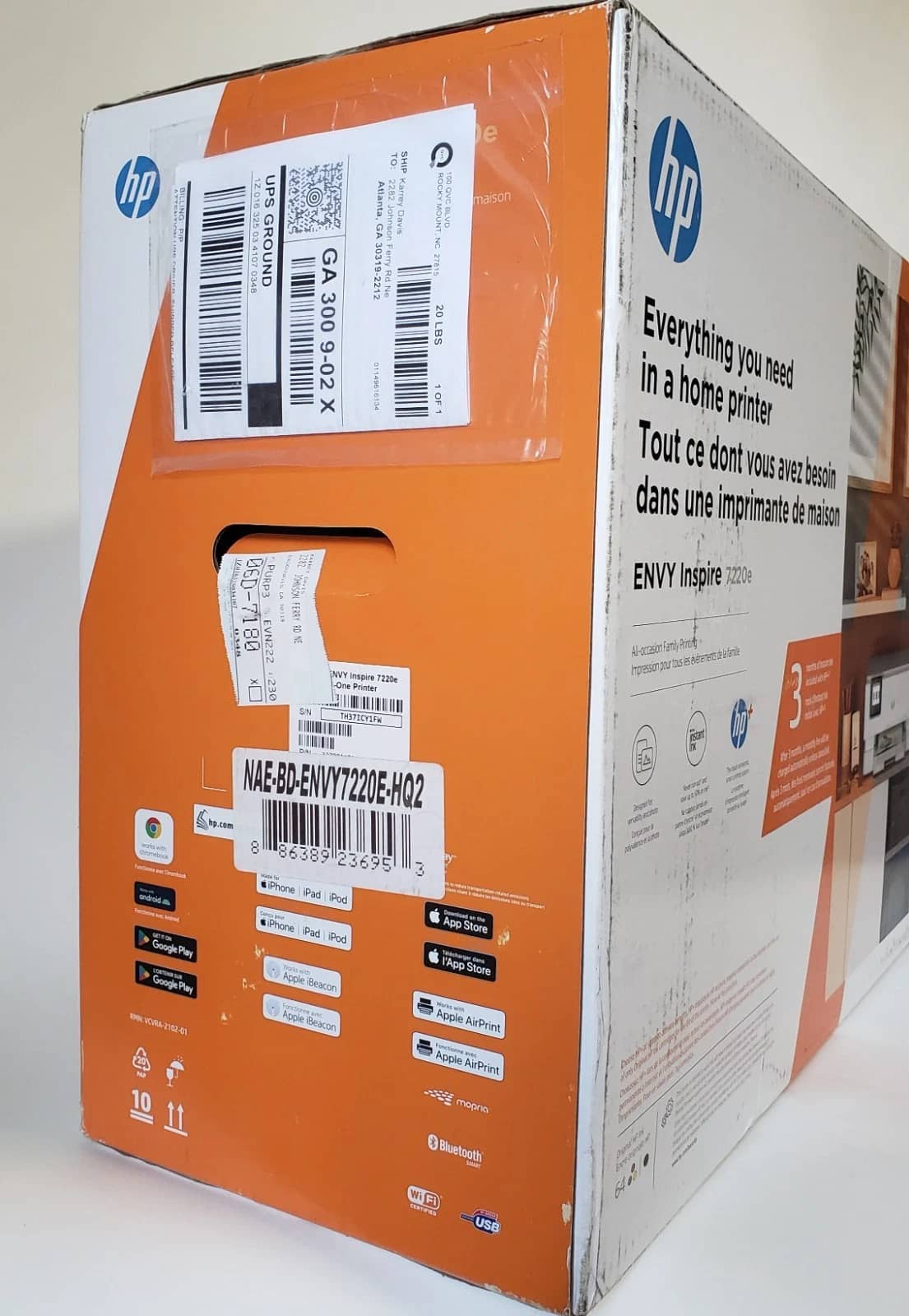 HP ENVY 7220e Printers New