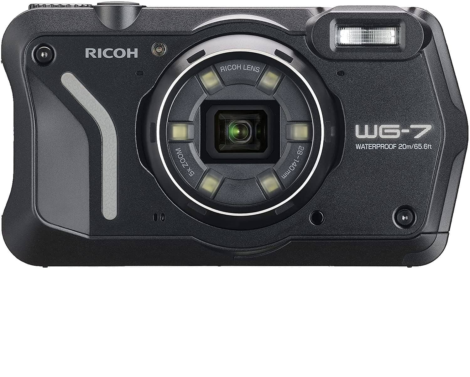 Ricoh WG-20 Digital Cameras Black Used - Good Body Only