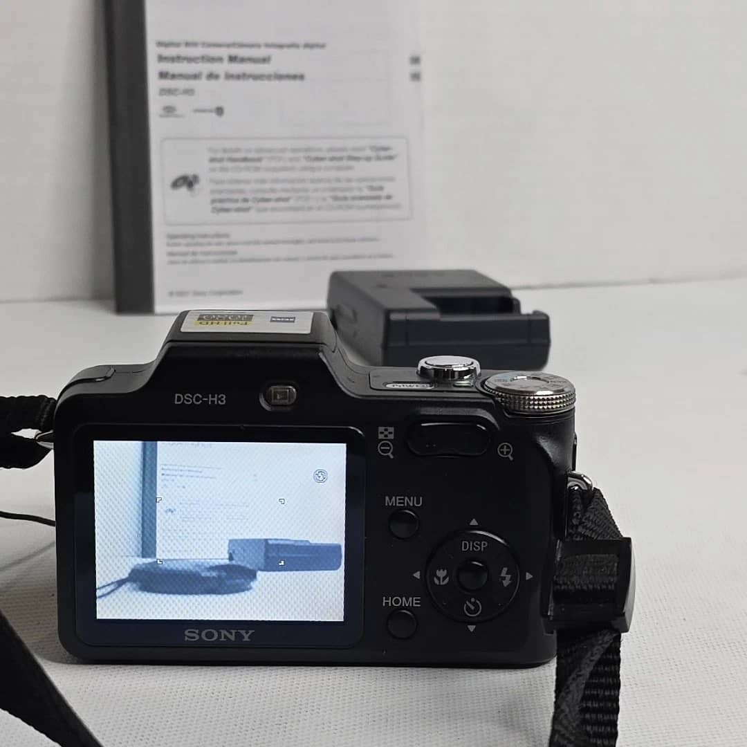 Sony Cyber-shot DSC-H3 Digital Cameras Black Used - Good Body Only