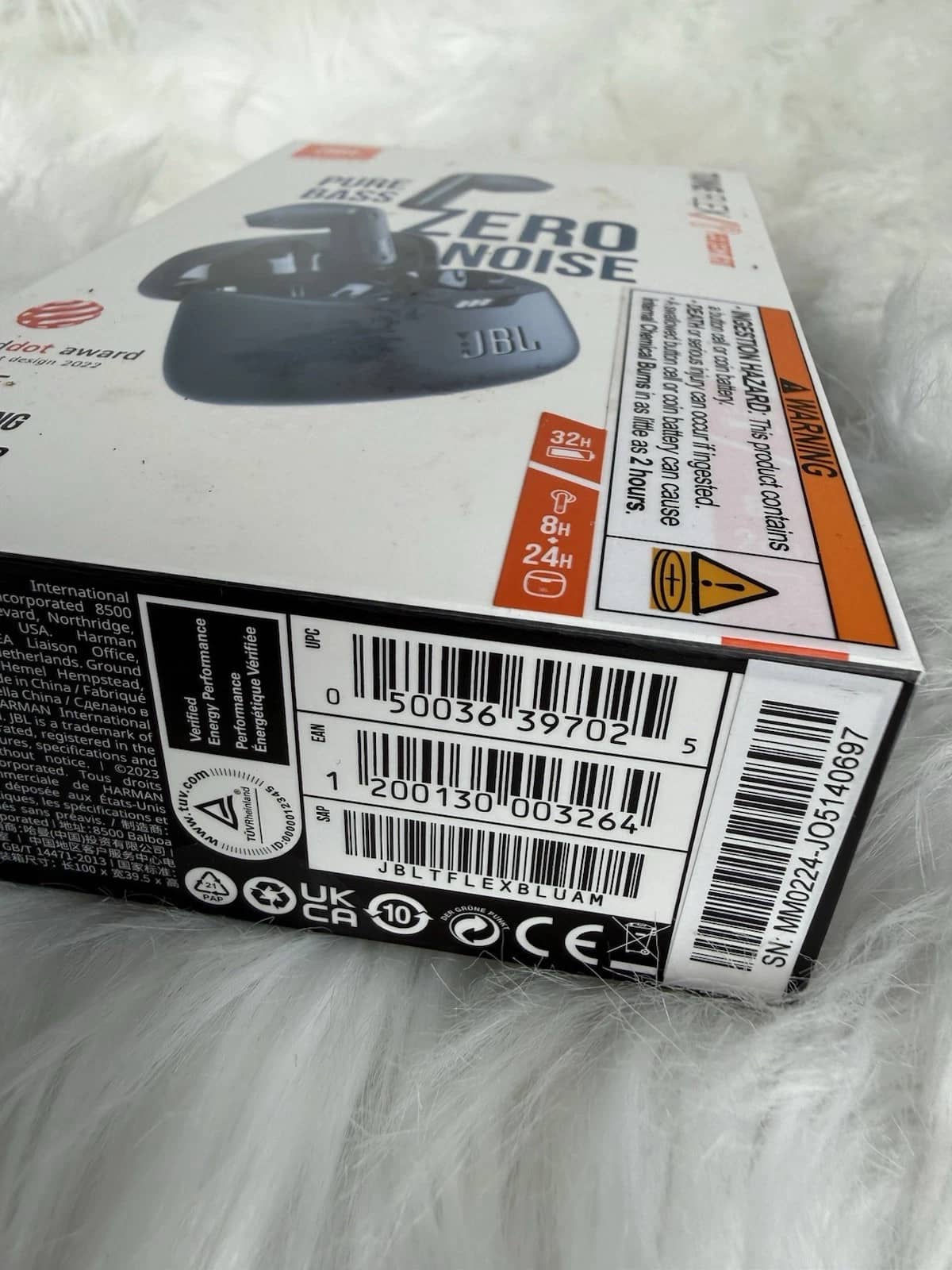 JBL Tune Flex Headphones & Earbuds Blue New