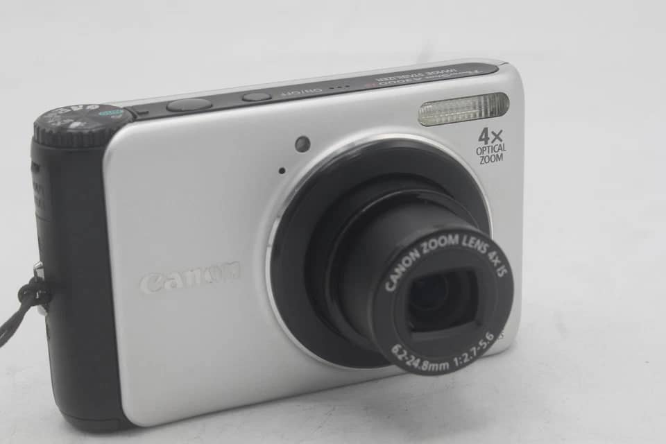 Canon A3000 Digital Cameras Silver Refurbished - Excellent Body Only