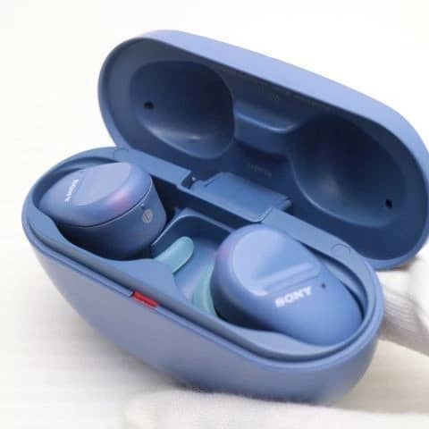 Sony WF-SP800N Headphones & Earbuds Blue New