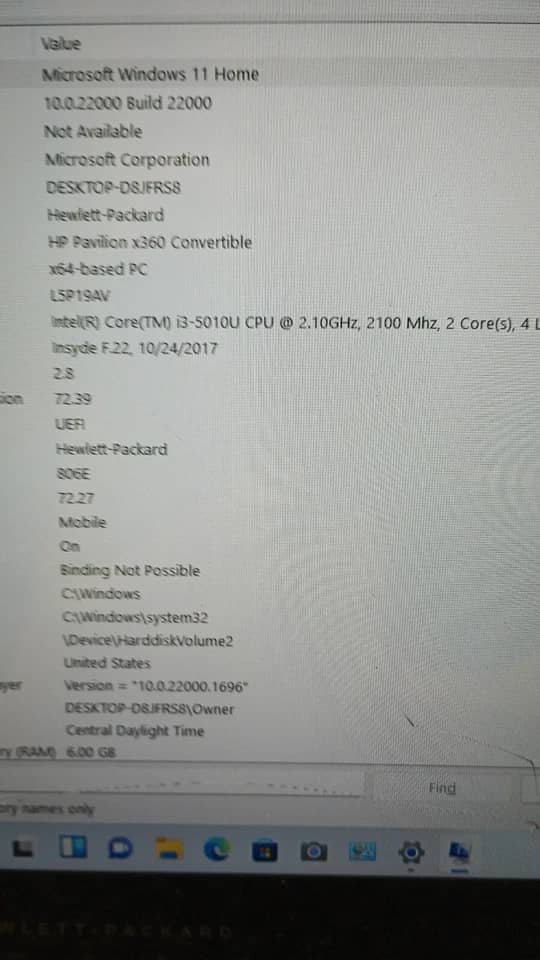 HP Pavilion x360 Computers