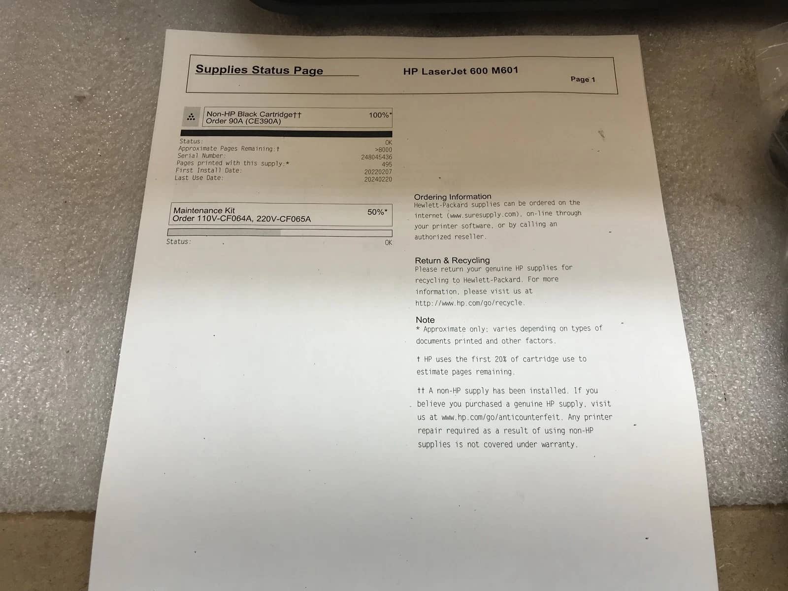 HP CE990A Printers Refurbished - Excellent