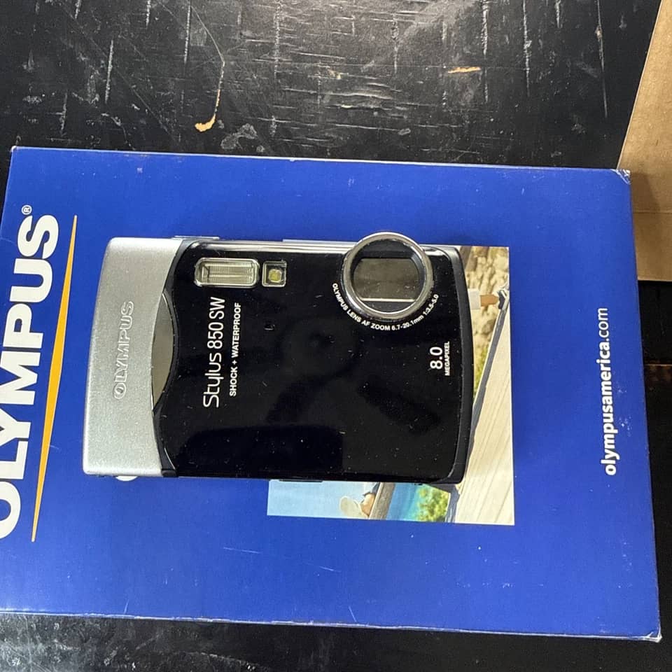 OM SYSTEM Stylus 850SW Digital Cameras Black New Body Only