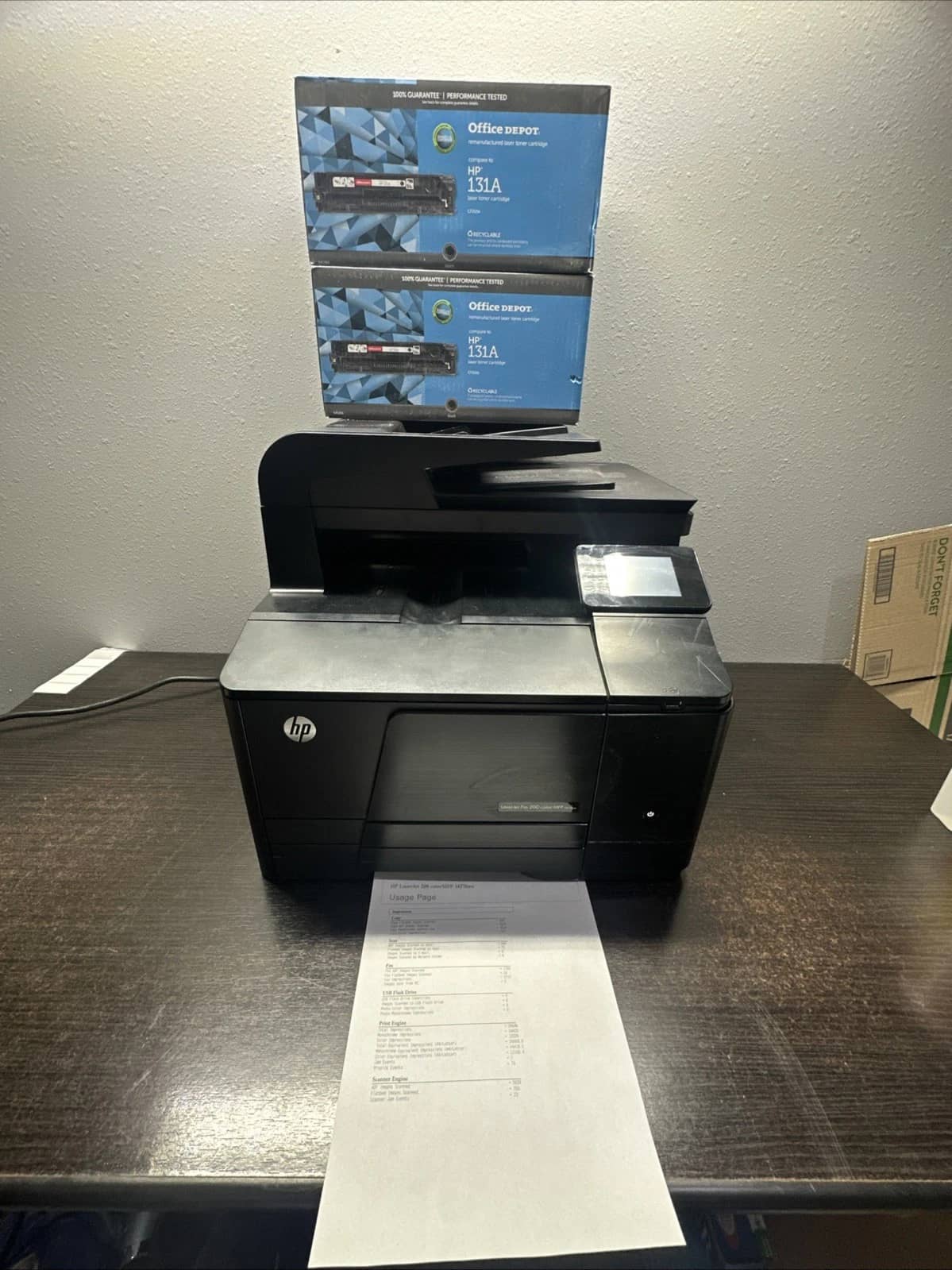 HP LaserJet pro 200 Color MFP M276nw Printers Used - Good