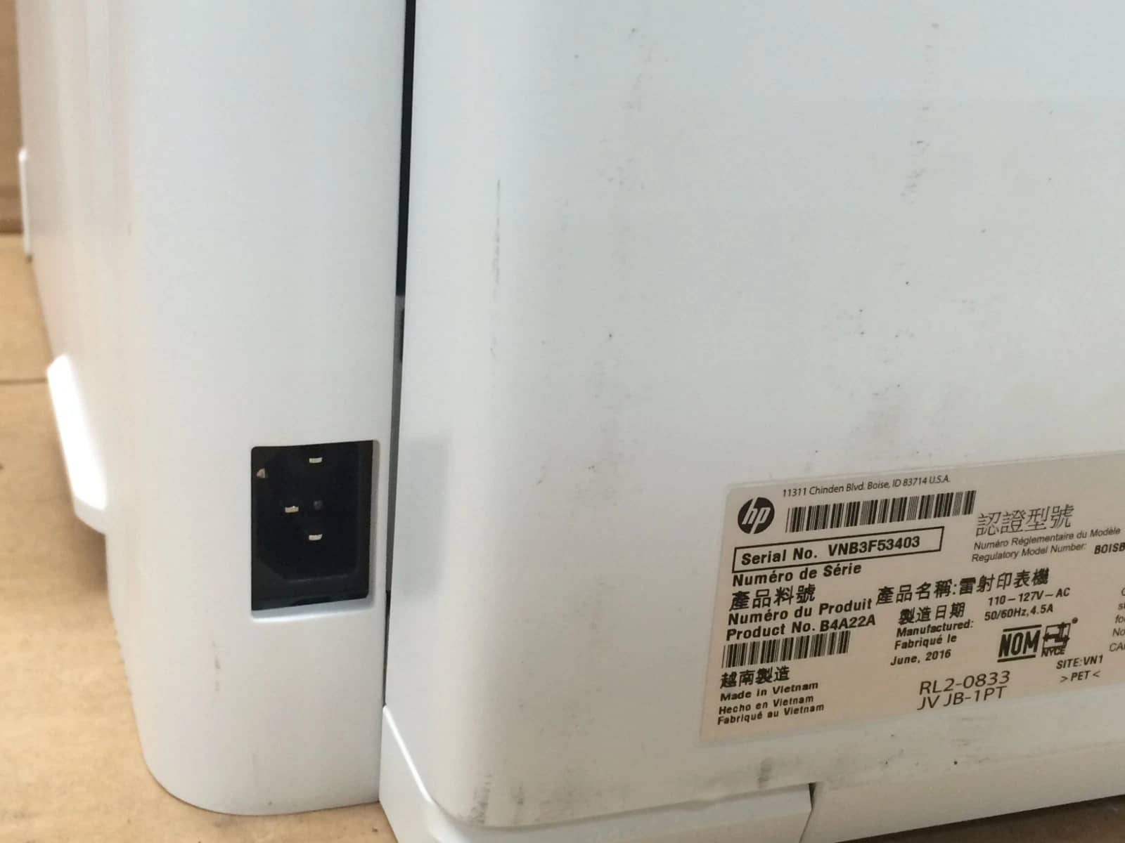HP LaserJet Pro M252dw Printers Used - Good