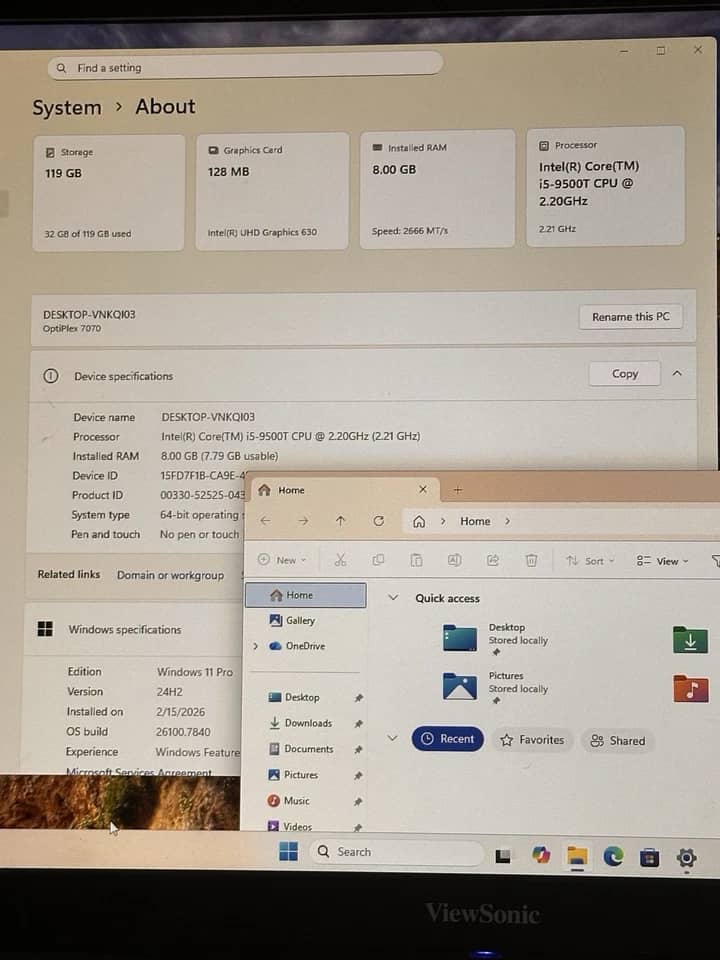 Dell Optiplex 7070 Micro Computers 500GB 8GB Refurbished - Excellent