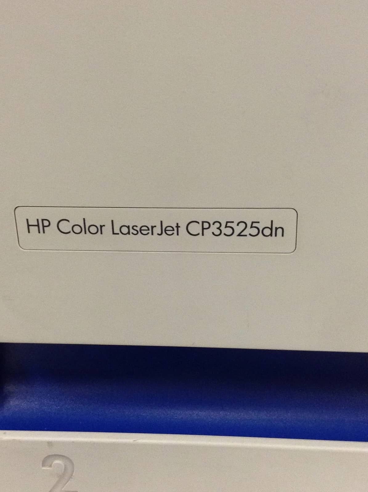 HP Color LaserJet CP3525DN Printers Refurbished - Excellent