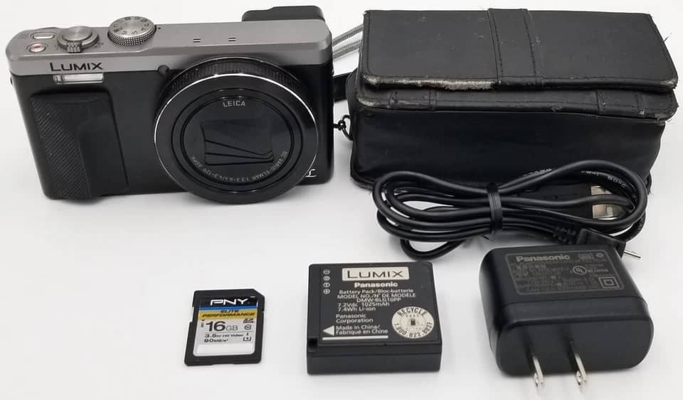 Panasonic LUMIX ZS60 Digital Cameras Black New Body Only