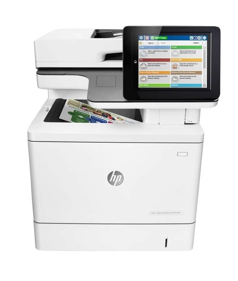 HP LaserJet Enterprise M577f Printers Used - Good