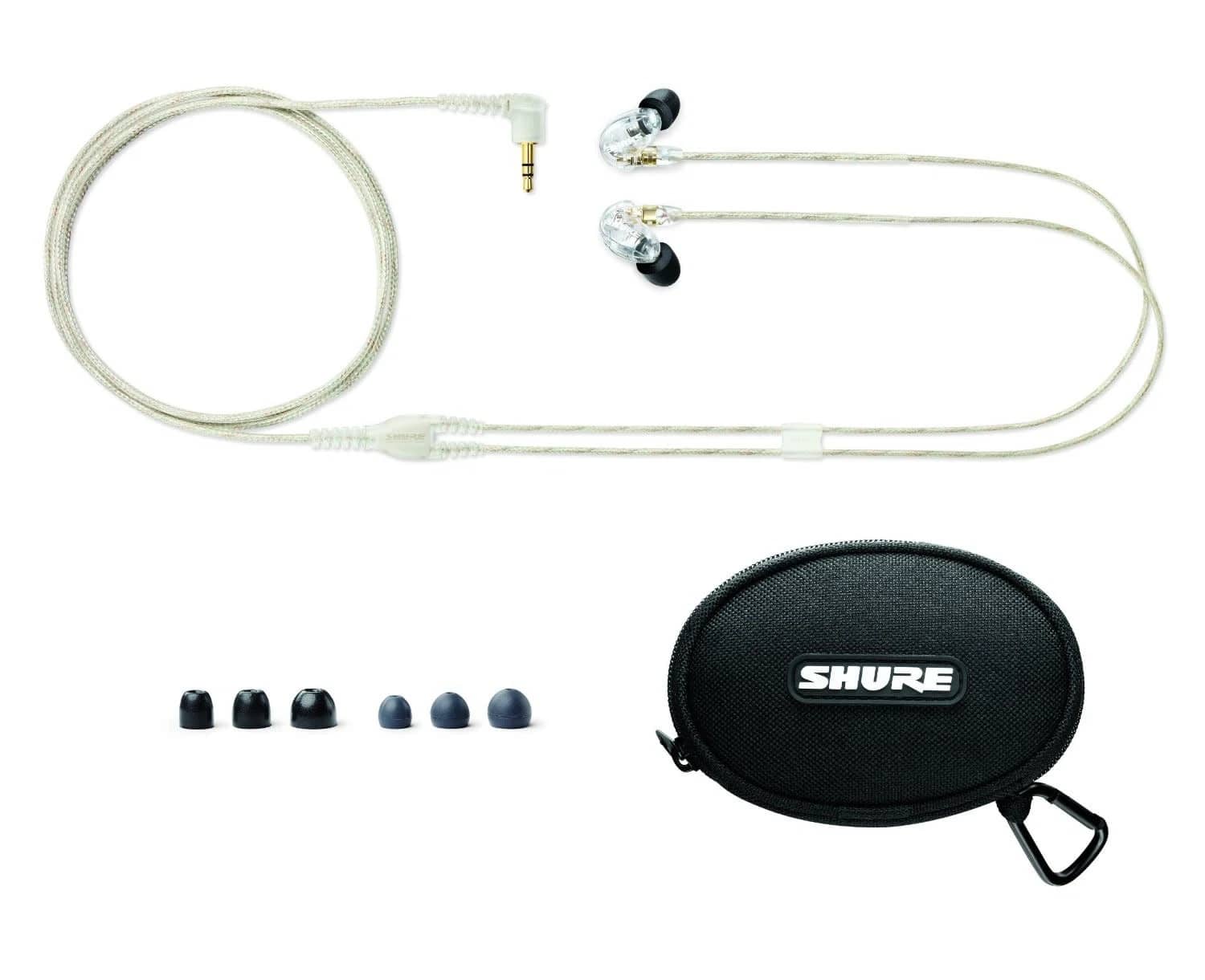 Shure In-Ear Monitors Headphones & Earbuds Transparent New