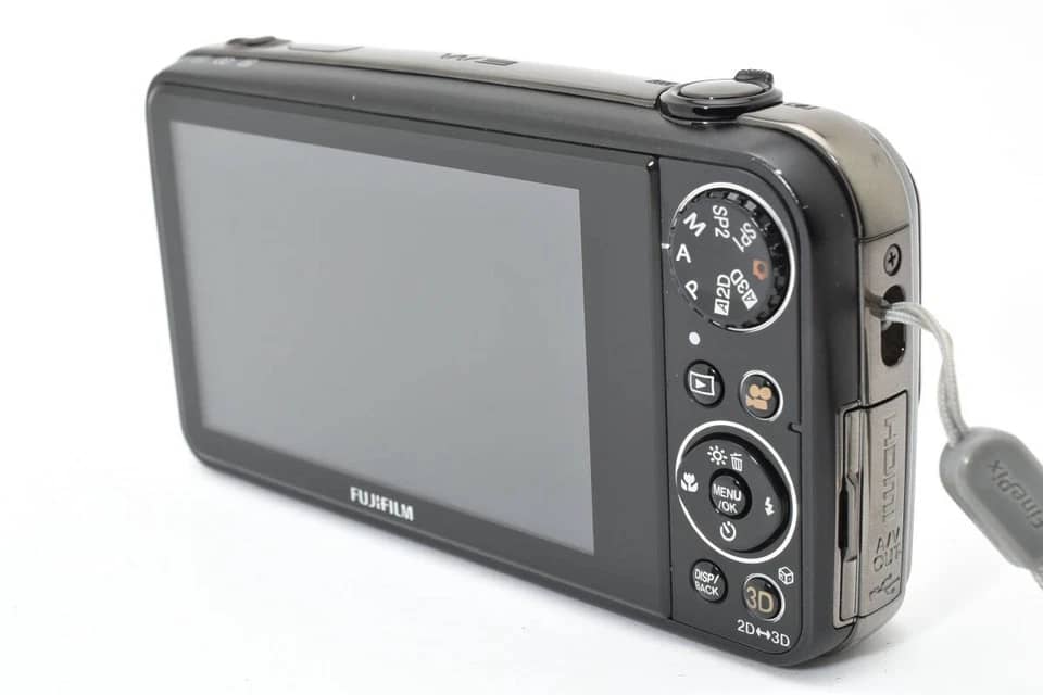 Fujifilm FinePix REAL 3D W3 Digital Cameras Black New Body Only