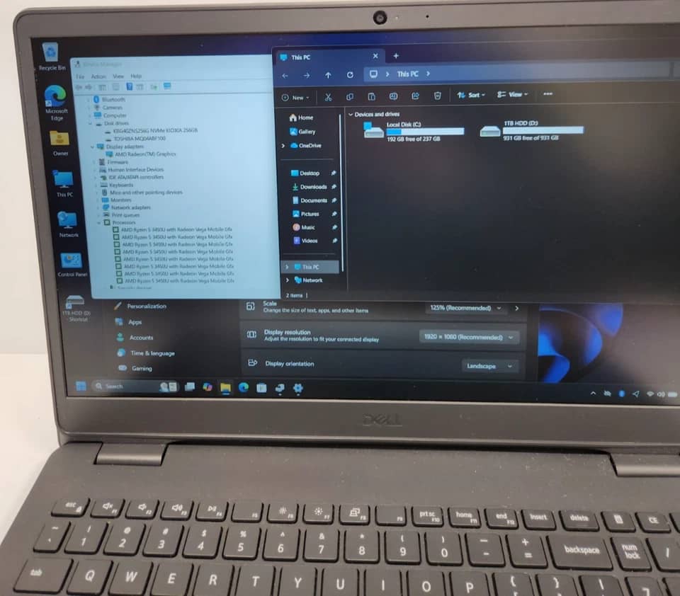 Dell Inspiron 3505 Computers