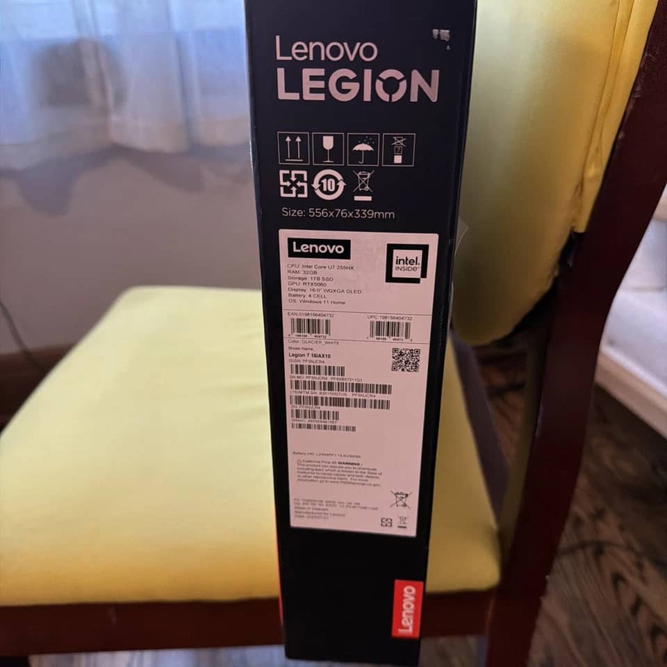 Lenovo Legion 7i 16IAX7 Computers 1TB 32GB New