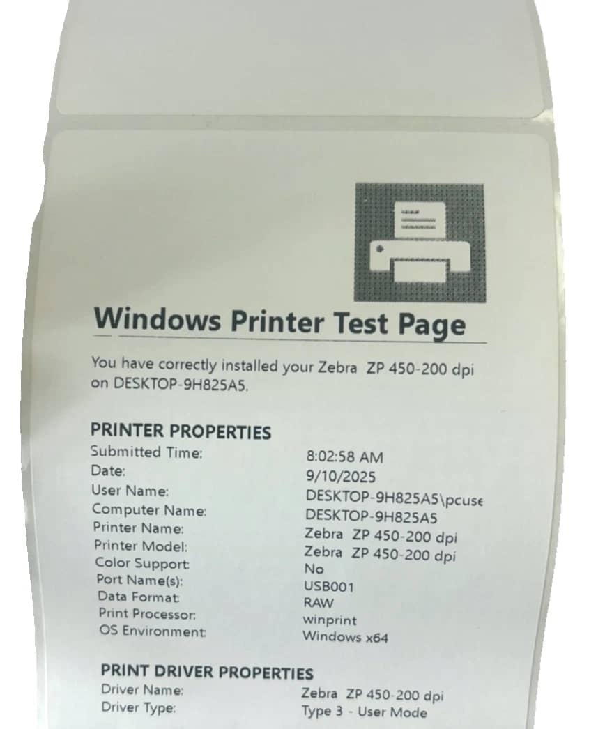 Zebra zp450 Printers New