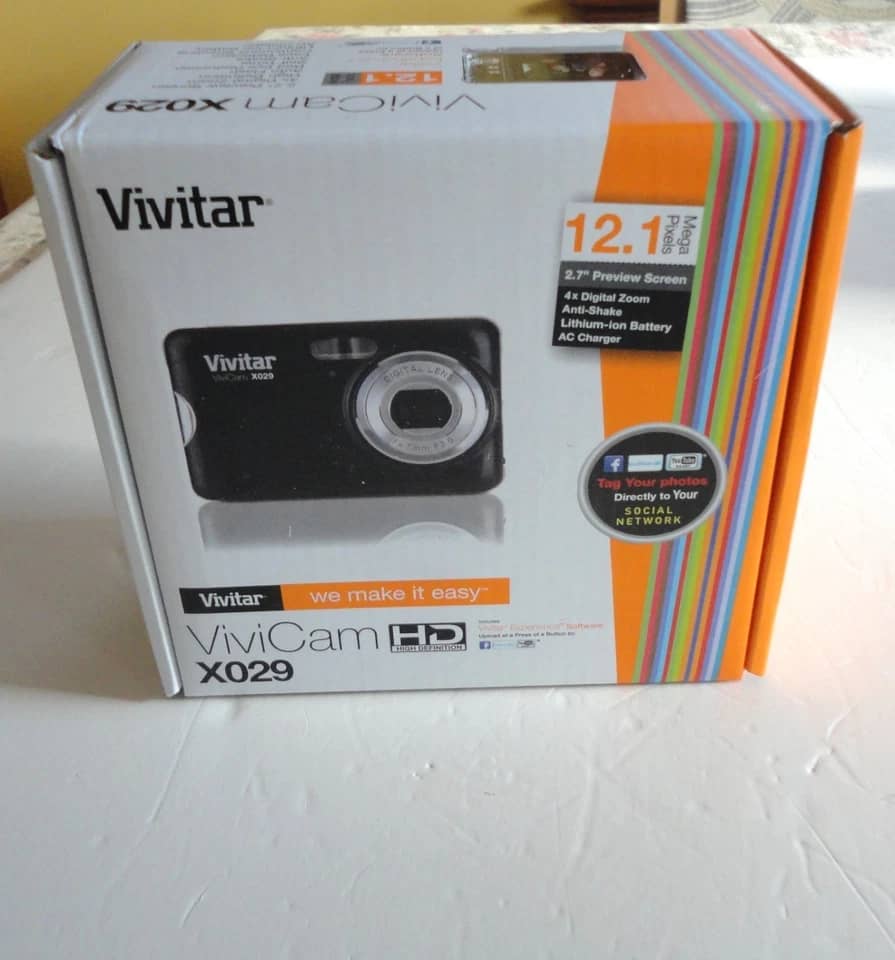 Vivitar X029 Digital Cameras Silver New Body Only