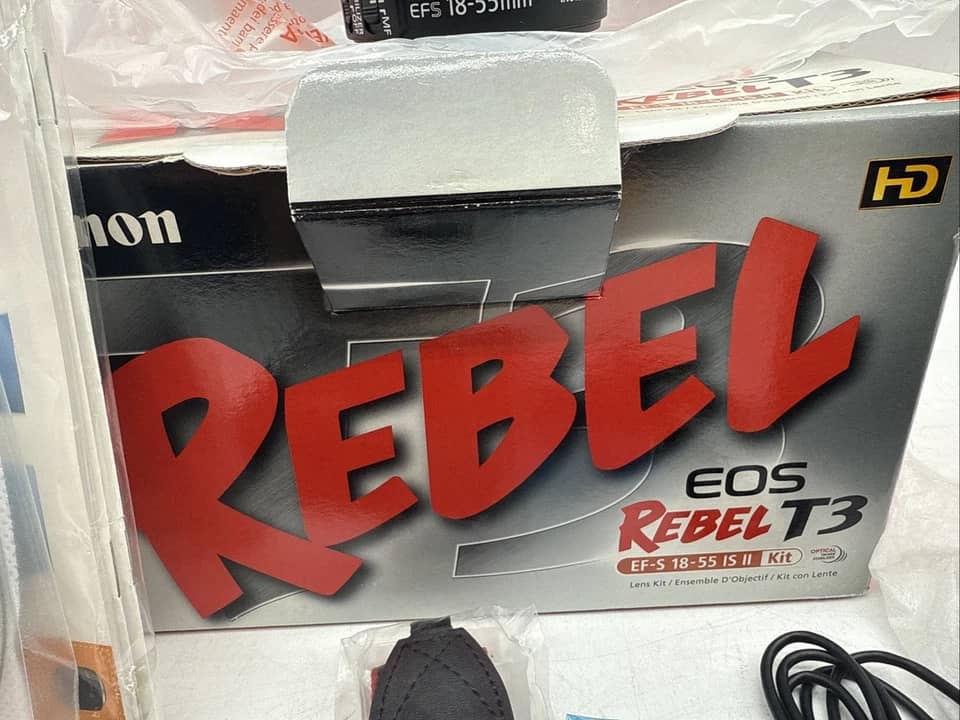 Canon EOS Rebel T3 Digital Cameras Black New Body Only