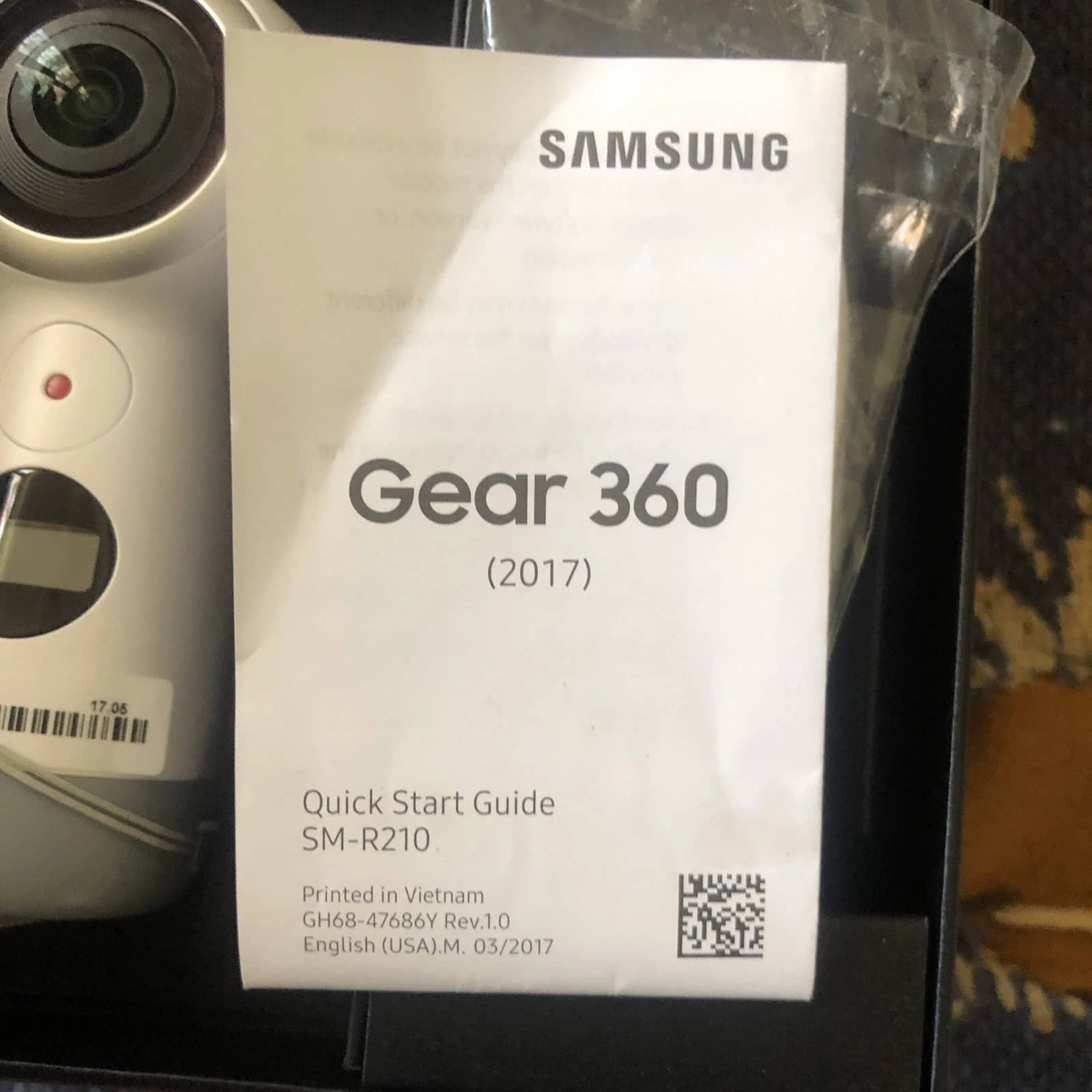 Samsung gear 360 Digital Cameras White New Body Only