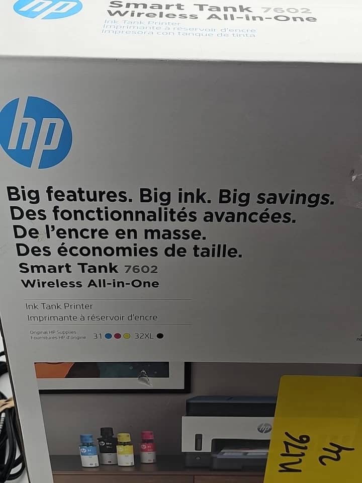 HP Smart Tank 7602 Printers New